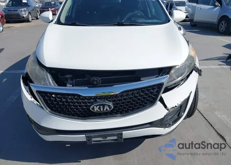 2016 Kia Sportage Lx z USA, uszkodzony, nr VIN KNDPBCAC8G7803255